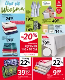 Gazetka promocyjna Selgros - Oferta przemysłowa - Gazetka - ważna od 04.05 do 04.05.2022 - strona 25 - produkty: Por, Koc, Clin, Wełna, Ręcznik, Flora, Obrus