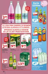 Gazetka promocyjna Auchan - Hiperoszczędzanie z Kartą Skarbonka 2 Hipermarkety - Gazetka - ważna od 20.10 do 20.10.2021 - strona 22 - produkty: Piwo, Mus, Namysłów, Lipton, Szyna, Kubuś, Woda, Napój