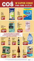 Gazetka promocyjna Aldi - Pełny katalog - Gazetka - ważna od 21.01 do 21.01.2023 - strona 13 - produkty: Piwa, Piwo, Gra, Finish, Tablet, Płyn do płukania, Presto, Zmywarki, Tabletki do zmywarki, Lenor