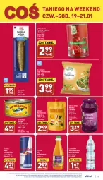 Gazetka promocyjna Aldi - Pełny katalog - Gazetka - ważna od 21.01 do 21.01.2023 - strona 15 - produkty: All Seasons, Sok, Mus, Zupa, Red Bull, Balta Mare, Tuńczyk, Woda mineralna, Woda, Napój, Cisowianka, Olej, Pomidory, Pomidory krojone