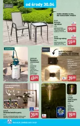 Gazetka promocyjna Aldi - Artykuły przemysłowe i tekstylia - Gazetka - ważna od 02.05 do 02.05.2025 - strona 6 - produkty: Krzesło ogrodowe, Gra, BIC, Rama, Stolik, Girlanda, Silan, Krzesło, Grunt, Lampa