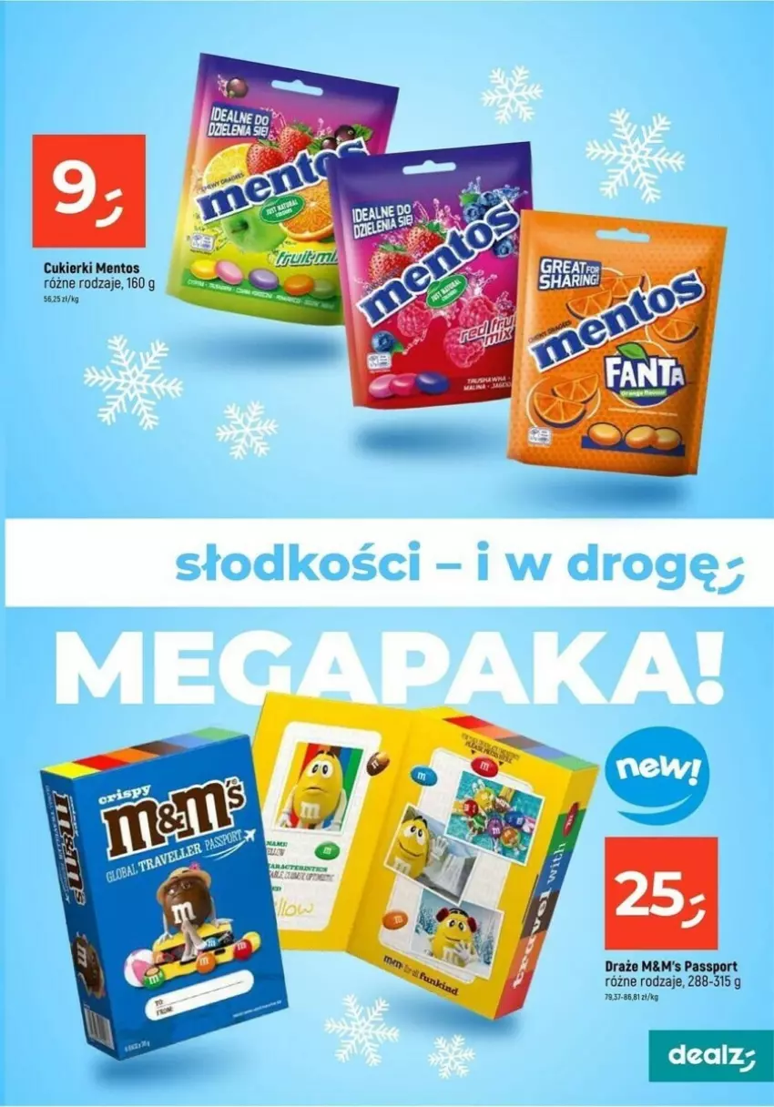 Gazetka promocyjna Dealz - ważna 23.01 do 29.01.2025 - strona 5 - produkty: Cukier, Cukierki, Mentos, Por, Sport