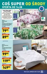 Gazetka promocyjna Aldi - Artykuły przemysłowe i tekstylia - Gazetka - ważna od 19.08 do 19.08.2023 - strona 5 - produkty: Por, Kołdra, Pościel, Poszewka, Wełna, K2