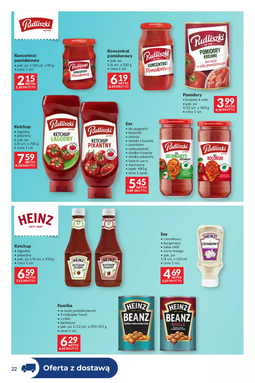 Gazetka promocyjna Makro - Dystrybucja do sklepów - ważna 09.06 do 06.07.2026 - strona 22 - produkty: Bazyl, Burger, Fa, Ketchup, Koncentrat pomidorowy, Mango, Pomidory, Salsa, Sos, Spaghetti