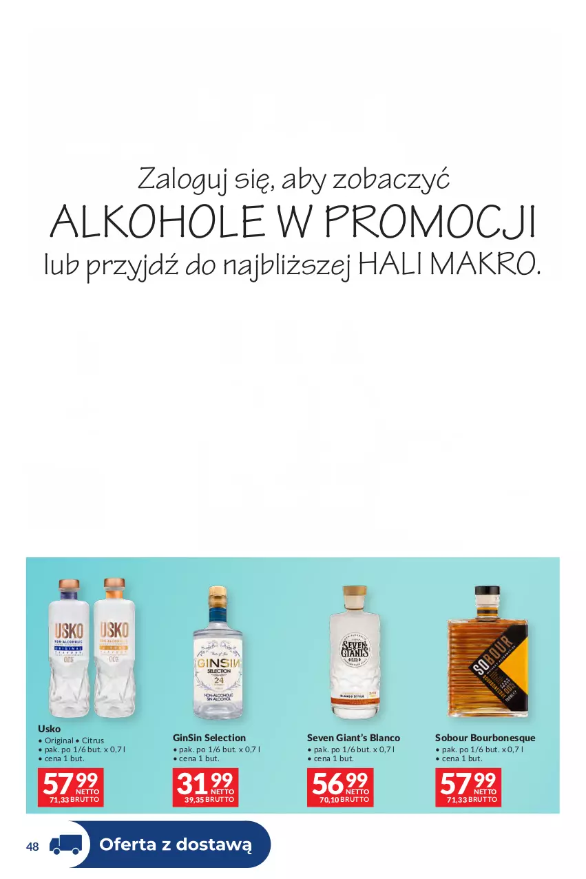 Gazetka promocyjna Makro - Dystrybucja do sklepów - ważna 09.06 do 06.07.2026 - strona 48 - produkty: Alkohole, Bourbon, Gin, Gra, JBL, Whiskey, Whisky