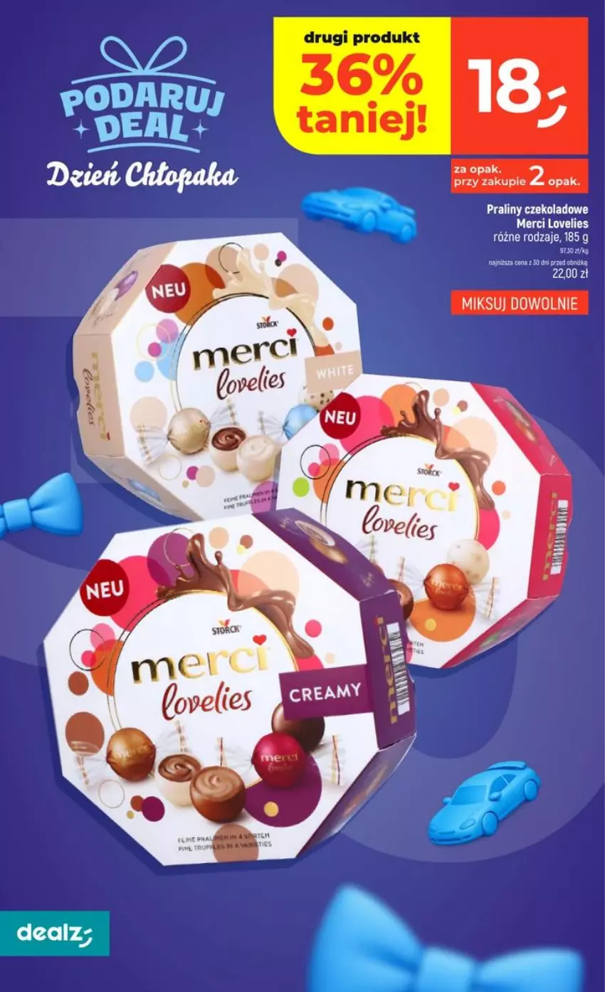 Gazetka promocyjna Dealz - NOWA GAZETKA - ważna 24.09 do 29.09.2026 - strona 12 - produkty: Merci, Praliny