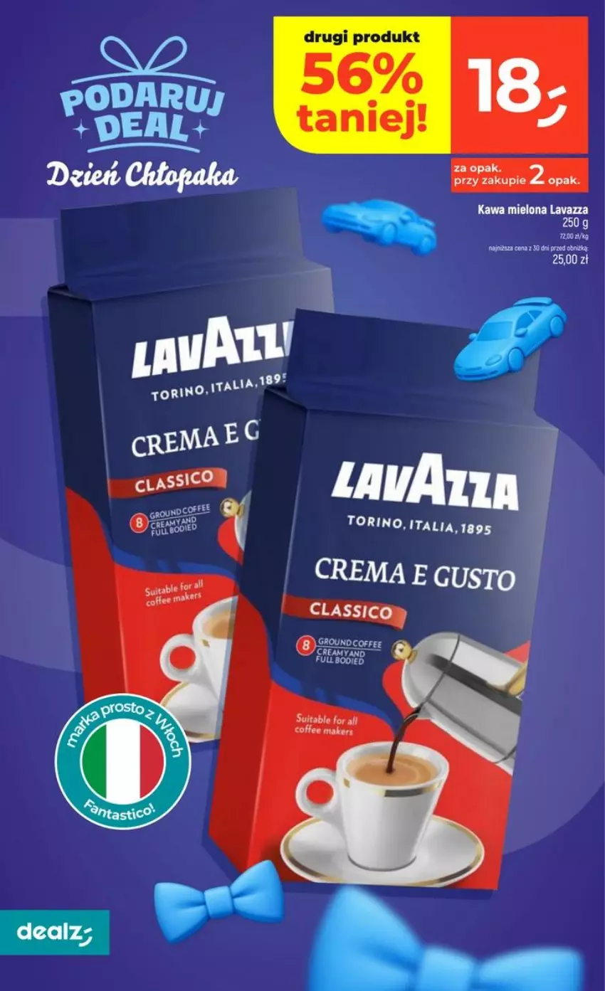 Gazetka promocyjna Dealz - NOWA GAZETKA - ważna 24.09 do 29.09.2026 - strona 16 - produkty: Kawa, Kawa mielona, Lavazza