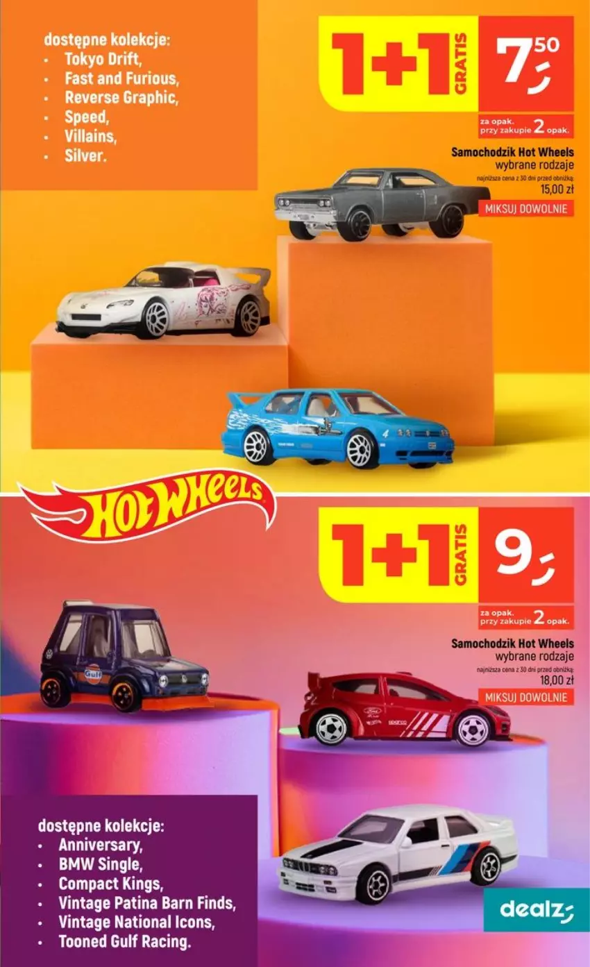 Gazetka promocyjna Dealz - NOWA GAZETKA - ważna 24.09 do 29.09.2026 - strona 25 - produkty: Chodzik, Hot Wheels