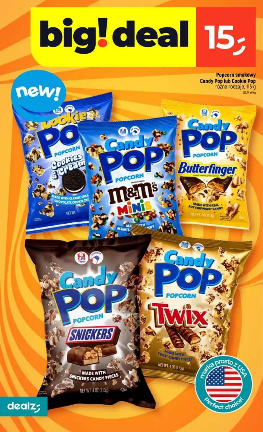 Gazetka promocyjna Dealz - NOWA GAZETKA - ważna 24.09 do 29.09.2026 - strona 28 - produkty: Popcorn, Por