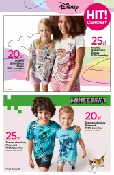 Gazetka promocyjna Pepco - Wiosenne dekoracje - Gazetka - ważna od 26.03 do 26.03.2025 - strona 9 - produkty: Klapki, Minecraft, Disney, Piżama