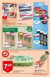 Gazetka promocyjna Auchan - przeNISKIE CENY na przebojowe marki Hipermarkety - Gazetka - ważna od 16.02 do 16.02.2022 - strona 21 - produkty: Sok, Ser, Gra, Jaja, Chleb tostowy, Baton, Lurpak, Deser, Chleb, Masło, Monte, Mleko