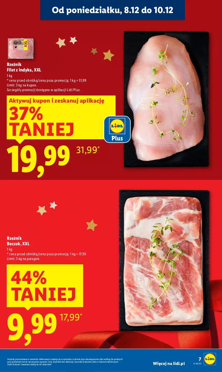 Gazetka promocyjna Lidl - GAZETKA - ważna 08.12 do 10.12.2025 - strona 7 - produkty: Boczek
