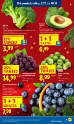 Gazetka promocyjna Lidl - GAZETKA - Gazetka - ważna od 10.12 do 10.12.2025 - strona 27 - produkty: Gra, Brukselka, Winogrona, Brokuły, Wino