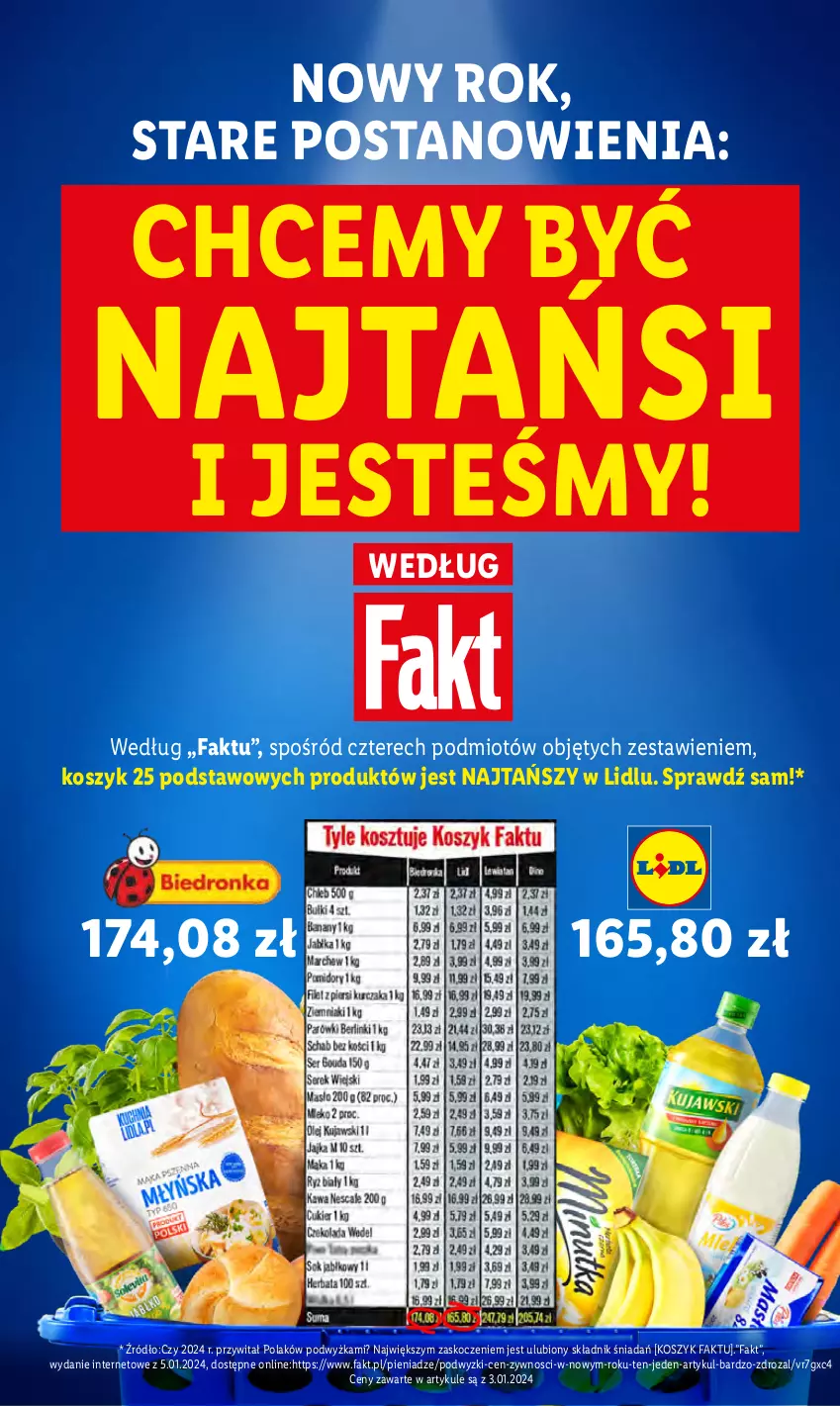 Gazetka promocyjna Lidl - GAZETKA - ważna 08.01 do 10.01.2024 - strona 3 - produkty: Fa, Koc, Kosz