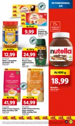Gazetka promocyjna Lidl - GAZETKA - Gazetka - ważna od 10.01 do 10.01.2024 - strona 31 - produkty: Nutella, Kawa rozpuszczalna, Kawa ziarnista, Bell, Kawa, Bella