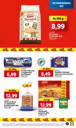 Gazetka promocyjna Lidl - GAZETKA - Gazetka - ważna od 10.01 do 10.01.2024 - strona 35 - produkty: Ciastka, Wazon, Wafle, Herbatniki, Kakao, Biszkopty