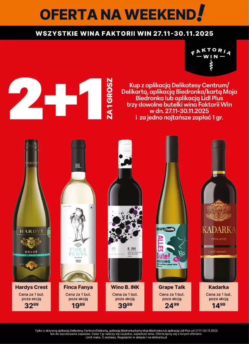 Gazetka promocyjna Delikatesy Centrum - Delibarek DC48-DC49 - ważna 27.11 do 10.12.2025 - strona 2 - produkty: Fa, Gra, Rum, Wino
