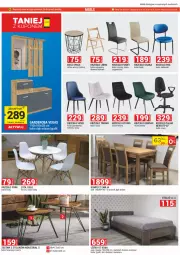 Gazetka promocyjna Merkury Market - Gazetka - ważna od 28.02 do 28.02.2023 - strona 9 - produkty: Sos, Gra, Granat, Stolik, Stół, Kosz, Krzesło, Cappuccino, Meble