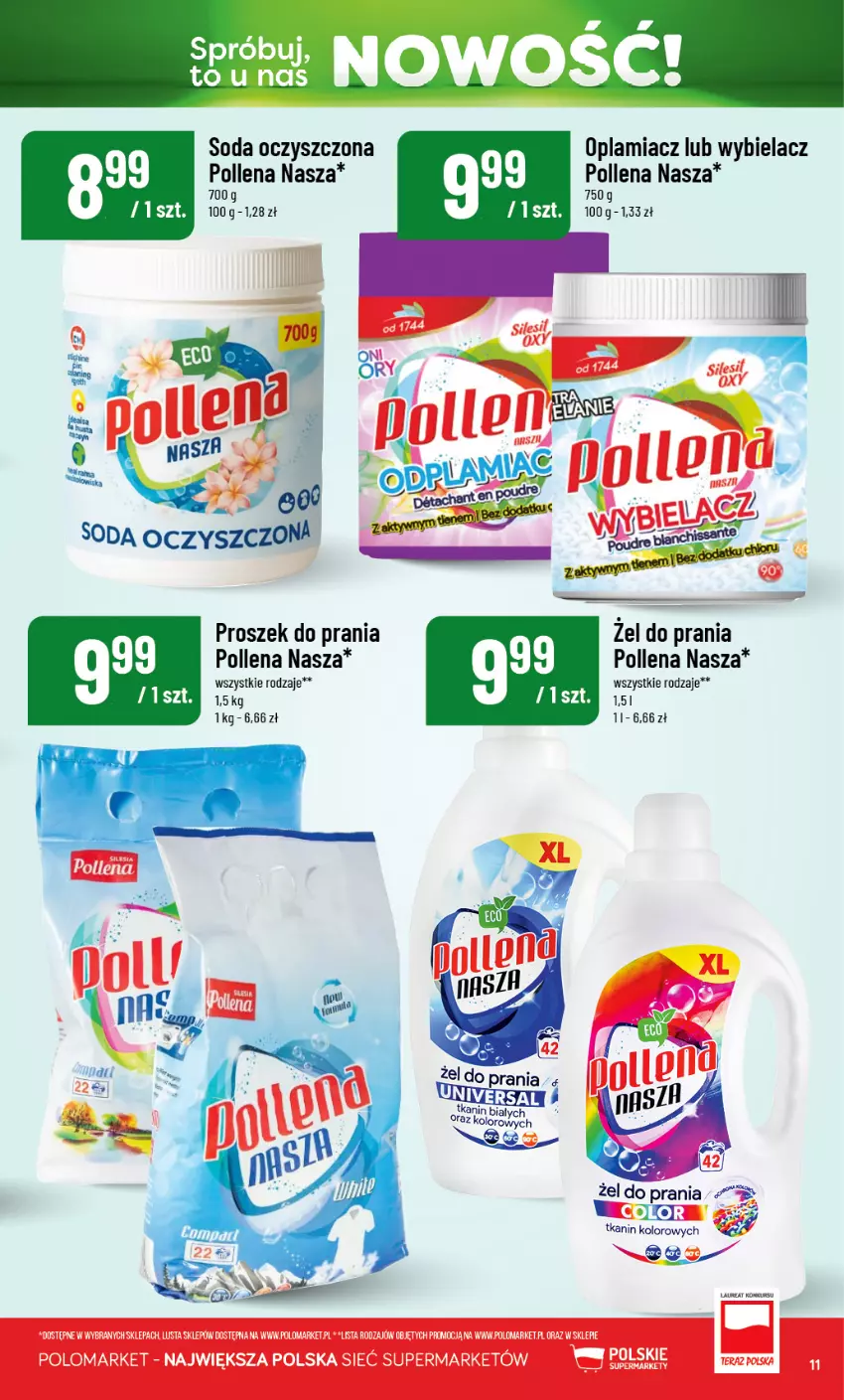 Gazetka promocyjna PoloMarket - Katalog Nowości - ważna 08.10 do 31.10.2026 - strona 11 - produkty: Laur, Proszek do prania, Soda oczyszczona