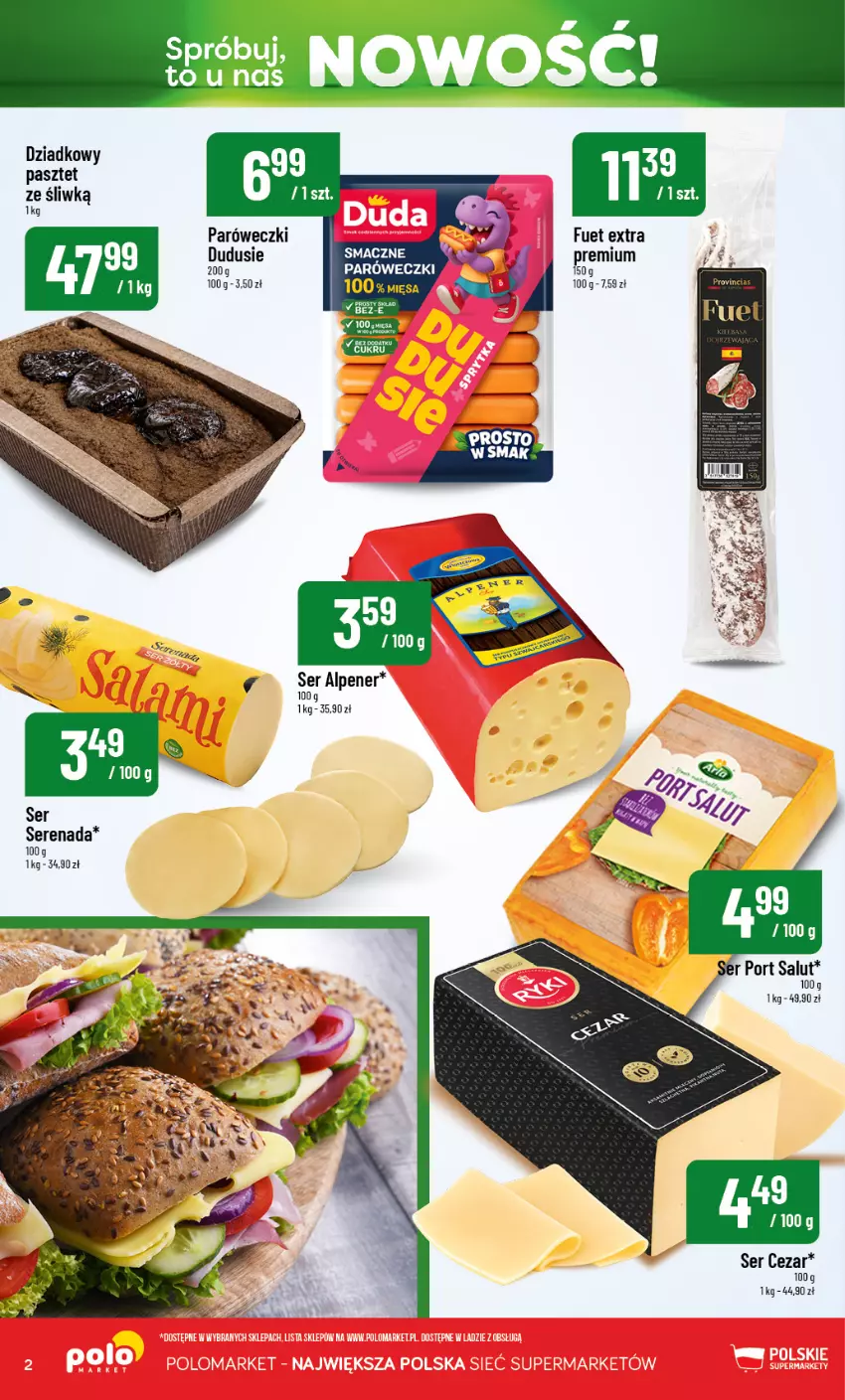 Gazetka promocyjna PoloMarket - Katalog Nowości - ważna 08.10 do 31.10.2026 - strona 2 - produkty: Pasztet, Ser