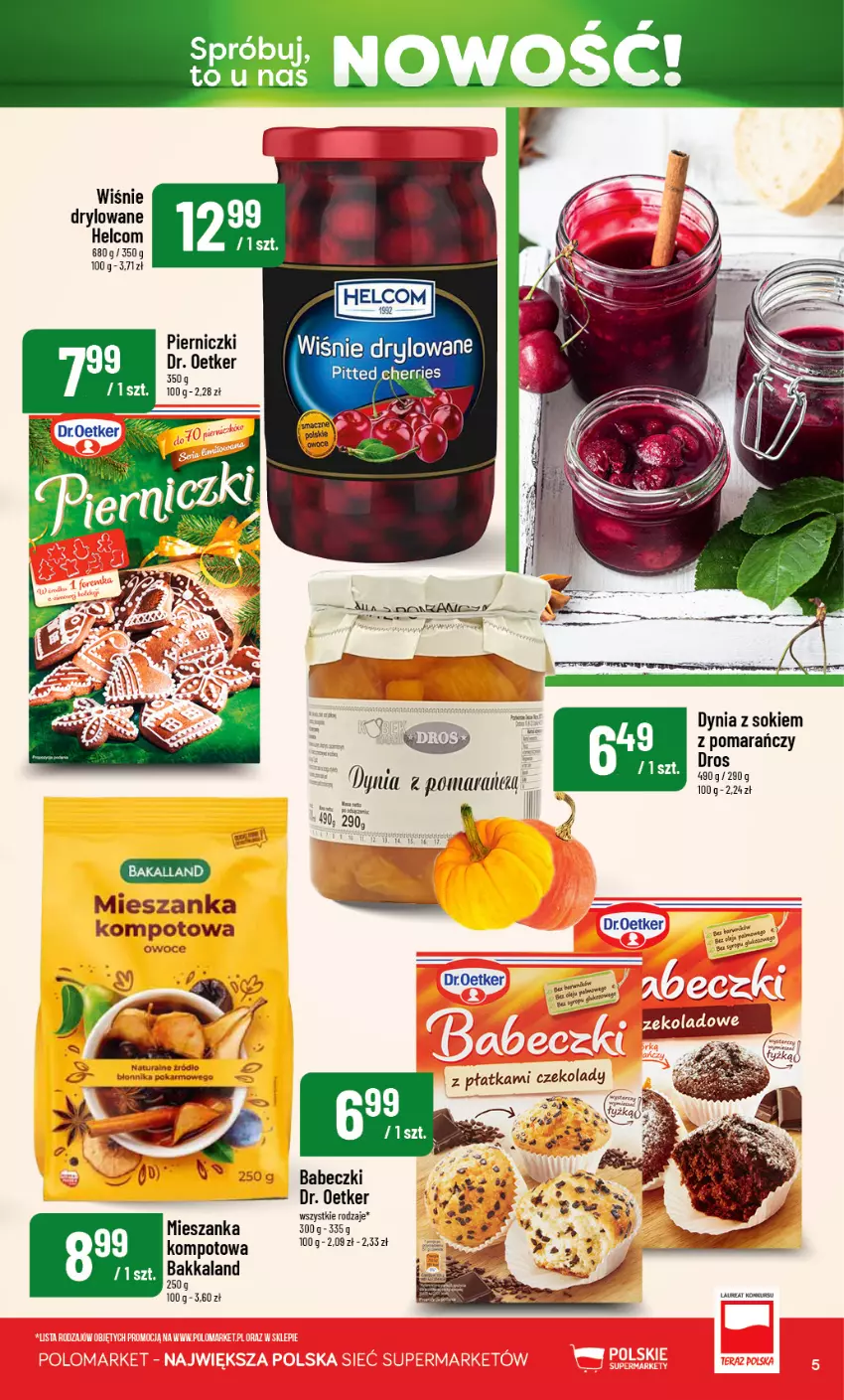 Gazetka promocyjna PoloMarket - Katalog Nowości - ważna 08.10 do 31.10.2026 - strona 5 - produkty: Babeczki, Dr. Oetker, HELCOM, Owoce, Sok