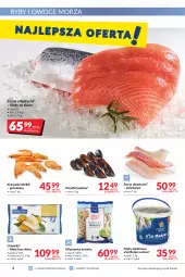 Gazetka promocyjna Makro - [Oferta promocyjna] Artykuły spożywcze i przemysłowe - Gazetka - ważna od 07.02 do 07.02.2022 - strona 4 - produkty: Glazura, Mieszanka morska, Ryby i owoce morza, Owoce morza, Krewetki, Owoce, Dorsz, Lazur, Omułki jadalne