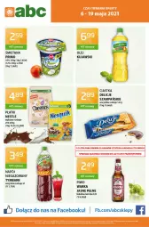 Gazetka promocyjna ABC - Gazetka - Gazetka - ważna od 20.05 do 20.05.2021 - strona 1 - produkty: Piwo, Ciastka, Kujawski, O nas, Warka, Tymbark, Delicje, Napój niegazowany, Napój, Olej, Fa