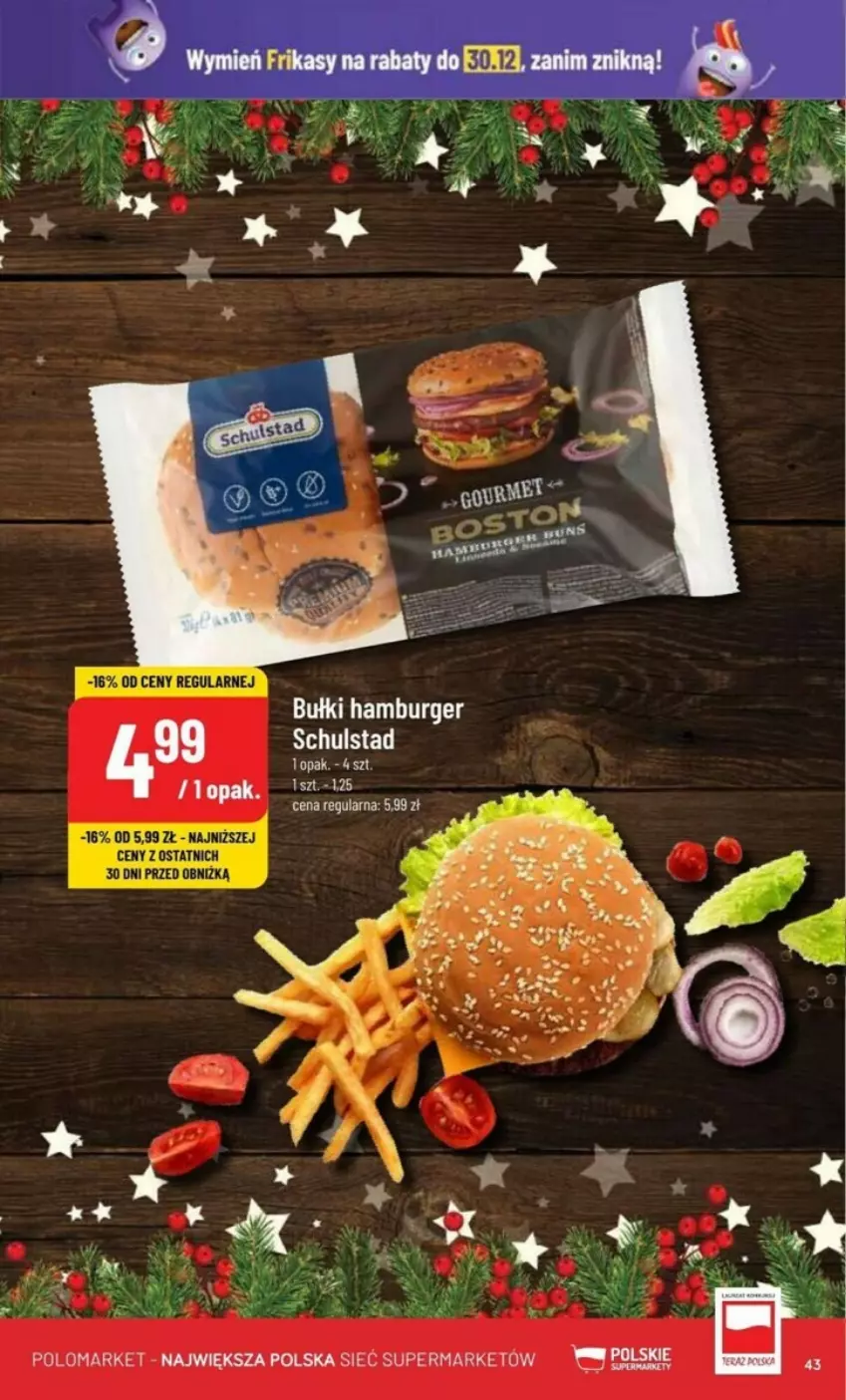 Gazetka promocyjna PoloMarket - ważna 27.12 do 30.12.2023 - strona 38 - produkty: Burger, Hamburger