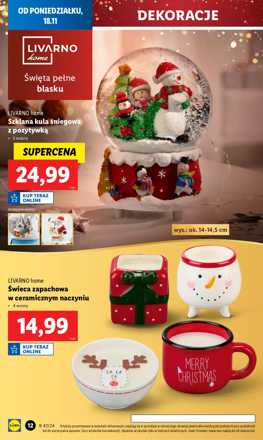 Gazetka promocyjna Lidl - GAZETKA - ważna 18.11 do 23.11.2024 - strona 14 - produkty: Ivar, LANA