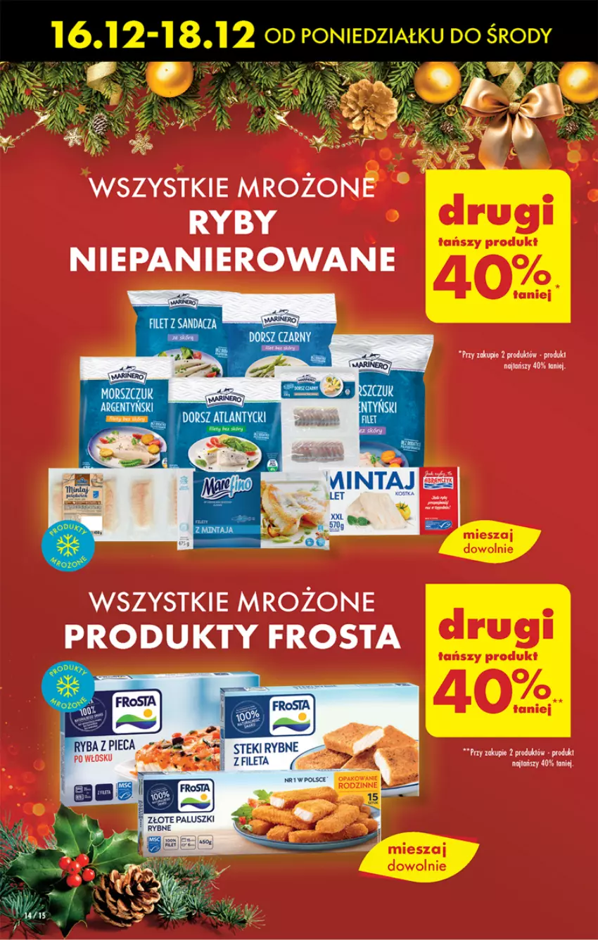 Gazetka promocyjna Biedronka - Od Poniedziałku - ważna 16.12 do 21.12.2024 - strona 16 - produkty: Frosta, Gra