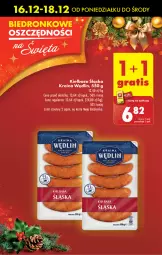 Gazetka promocyjna Biedronka - Od Poniedziałku - Gazetka - ważna od 21.12 do 21.12.2024 - strona 12 - produkty: Kiełbasa, Kiełbasa śląska