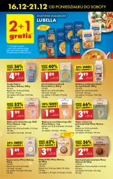 Gazetka promocyjna Biedronka - Od Poniedziałku - Gazetka - ważna od 21.12 do 21.12.2024 - strona 49 - produkty: Lubella, Makaron, Gry, Bell, Babuni, Mąka, Bella, Mąka pszenna, Waga, Groch, Kasza, Olma, Kasza gryczana, Fa
