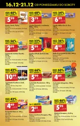 Gazetka promocyjna Biedronka - Od Poniedziałku - Gazetka - ważna od 21.12 do 21.12.2024 - strona 55 - produkty: Ciastka, Ser, Wafelek, Bonitki, Wafle, Herbatniki, Czekolada, Baton, Knoppers, Kinder, Lindt, Milka, Kokos