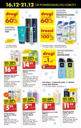Gazetka promocyjna Biedronka - Od Poniedziałku - Gazetka - ważna od 21.12 do 21.12.2024 - strona 65 - produkty: Fructis, Pantene, Adidas, Taft, Szampon, Garnier, Suchy szampon, Niuqi, Nivea