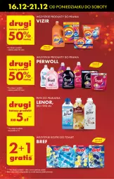 Gazetka promocyjna Biedronka - Od Poniedziałku - Gazetka - ważna od 21.12 do 21.12.2024 - strona 73 - produkty: Vizir, Płyn do płukania, Lenor