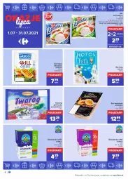 Gazetka promocyjna Carrefour - Gazetka Okazje lipca - Gazetka - ważna od 31.07 do 31.07.2021 - strona 4 - produkty: Ser, Gra, Twaróg, Zott, Zottarella, Kosz, Twaróg półtłusty, Feta