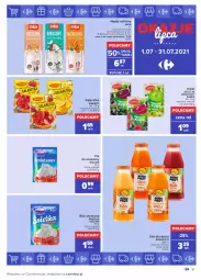 Gazetka promocyjna Carrefour - Gazetka Okazje lipca - Gazetka - ważna od 31.07 do 31.07.2021 - strona 9 - produkty: Sok, Inka, Kisiel, Napój roślinny, Winiary, Bobofrut, Kosz, Galaretka, Dzieci, Kubek, Delecta, Gala, Napój