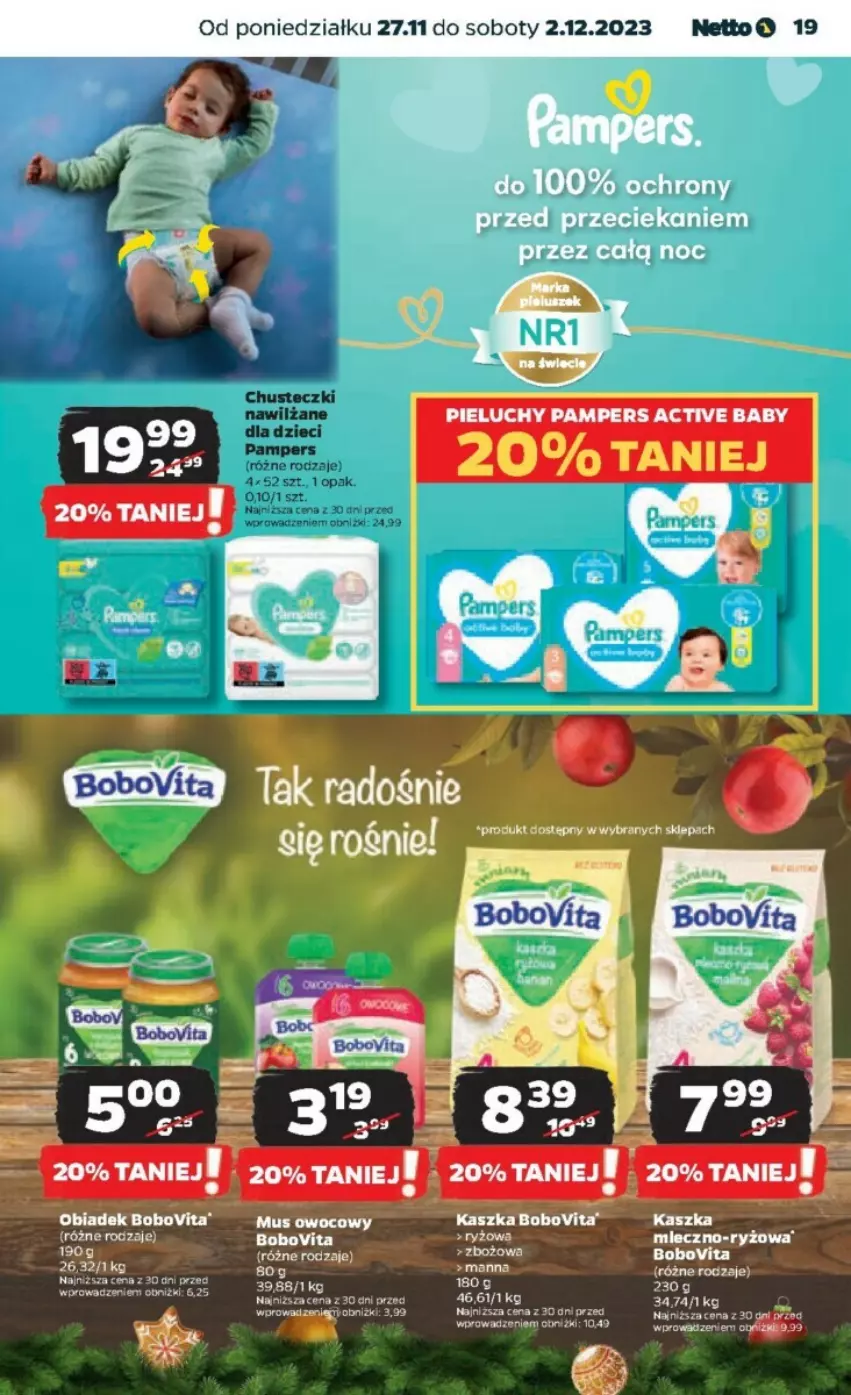 Gazetka promocyjna Netto - ważna 27.11 do 02.12.2023 - strona 11 - produkty: BoboVita, Miecz, Ryż