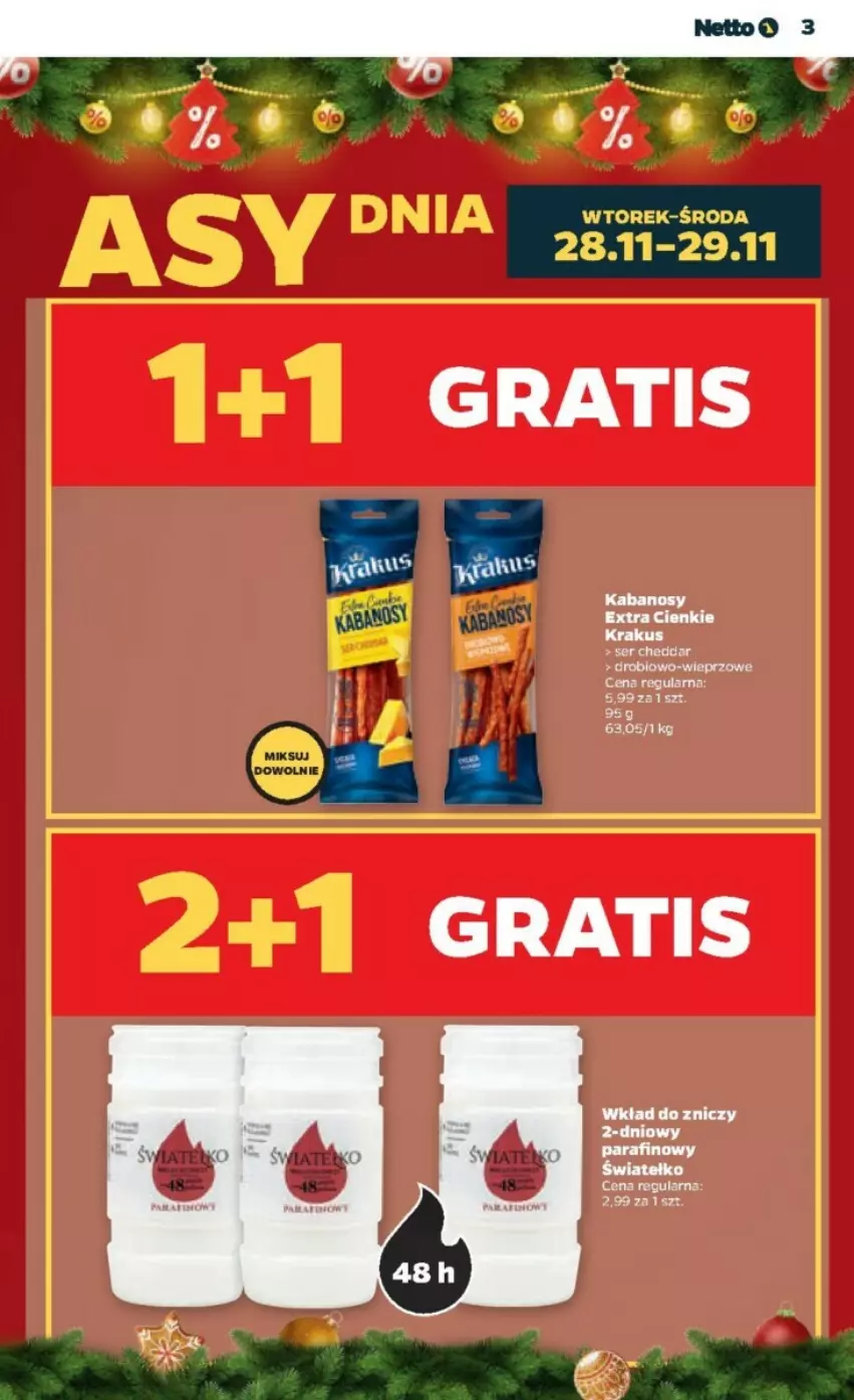 Gazetka promocyjna Netto - ważna 27.11 do 02.12.2023 - strona 18 - produkty: Cheddar, Krakus, Ser