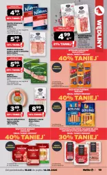 Gazetka promocyjna Netto - Od Poniedziałku - Gazetka - ważna od 14.08 do 14.08.2026 - strona 19 - produkty: Krakus, Sok, Por, Mortadella, Szynka wieprzowa, Sokołów, Kiełbasa krakowska, Parówki, Pasztet, Dell, Szynka, Tarczyński, Sport, Boczek, Kabanos, Kiełbasa, Berlinki