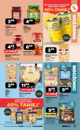 Gazetka promocyjna Netto - Od Poniedziałku - Gazetka - ważna od 14.08 do 14.08.2026 - strona 21 - produkty: Buraczki, Pierogi, Kalafior, Koncentrat pomidorowy, Makaron, Sos, Ser, Inka, Korniszony, Zupa, Ananas, Pizza, Zacierka, Pudliszki, Kluski na parze, Frytki