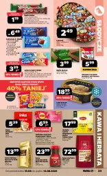 Gazetka promocyjna Netto - Od Poniedziałku - Gazetka - ważna od 14.08 do 14.08.2026 - strona 23 - produkty: Nescafé, Nutella, Kawa rozpuszczalna, Gry, Inka, Kawa zbożowa, Cukier, Kawa ziarnista, Kawa mielona, Kawa, Herbata czarna, Chupa Chups, Wafle, Lody, Lipton, Czekolada, Ferrero, Baton, Mocca Fix Gold, E. Wedel, Cukierki, Woseba, Herbata, Mango