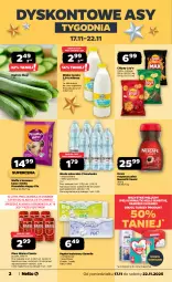 Gazetka promocyjna Netto - Od Poniedziałku - Gazetka - ważna od 22.11 do 22.11.2025 - strona 2 - produkty: Piwa, Piwo, Nescafé, Kawa rozpuszczalna, Rum, Gra, Pampers, Papier, Pieluchy, Ogórek, Majtki, Chipsy, Kawa, Warka, Wafle, Papier toaletowy, Huggies, Woda mineralna, Pieluchomajtki, Woda, Lay’s, Cisowianka, Mleko