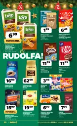 Gazetka promocyjna Netto - Od Poniedziałku - Gazetka - ważna od 22.11 do 22.11.2025 - strona 20 - produkty: Piernik, Krakus, Corn flakes, Kawa ziarnista, Bell, Kawa mielona, Kawa, Herbata czarna, Pierniki w czekoladzie, Płatki owsiane, Loyd, Lipton, Prima, Danio, Mocca Fix Gold, Woseba, Herbata, Gala, Krakuski, Nestlé, Nimm2, Fa