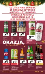 Gazetka promocyjna Netto - Od Poniedziałku - Gazetka - ważna od 22.11 do 22.11.2025 - strona 25 - produkty: Piwa, Piwo, Por, Koc, Gra, Kasztelan, Tyskie, Perła, Limonka, Okocim, Karmi, Mięta, Kozel