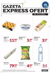 Gazetka promocyjna Makro - [Oferta specjalna] Express ofert - Gazetka - ważna od 11.12 do 11.12.2021 - strona 1 - produkty: Ser, Gra, Salami, Chipsy, Mascarpone, Chleb tostowy, Dan Cake, Chleb, Woda