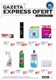 Gazetka promocyjna Makro - [Oferta specjalna] Express ofert - Gazetka - ważna od 11.12 do 11.12.2021 - strona 6 - produkty: Domestos, Podgrzewacze, Clin, Pasta do zębów, Tera, Syoss, Carefree, Płyn do mycia, Mydło, Sidolux, Colgate, Wkładki, LG