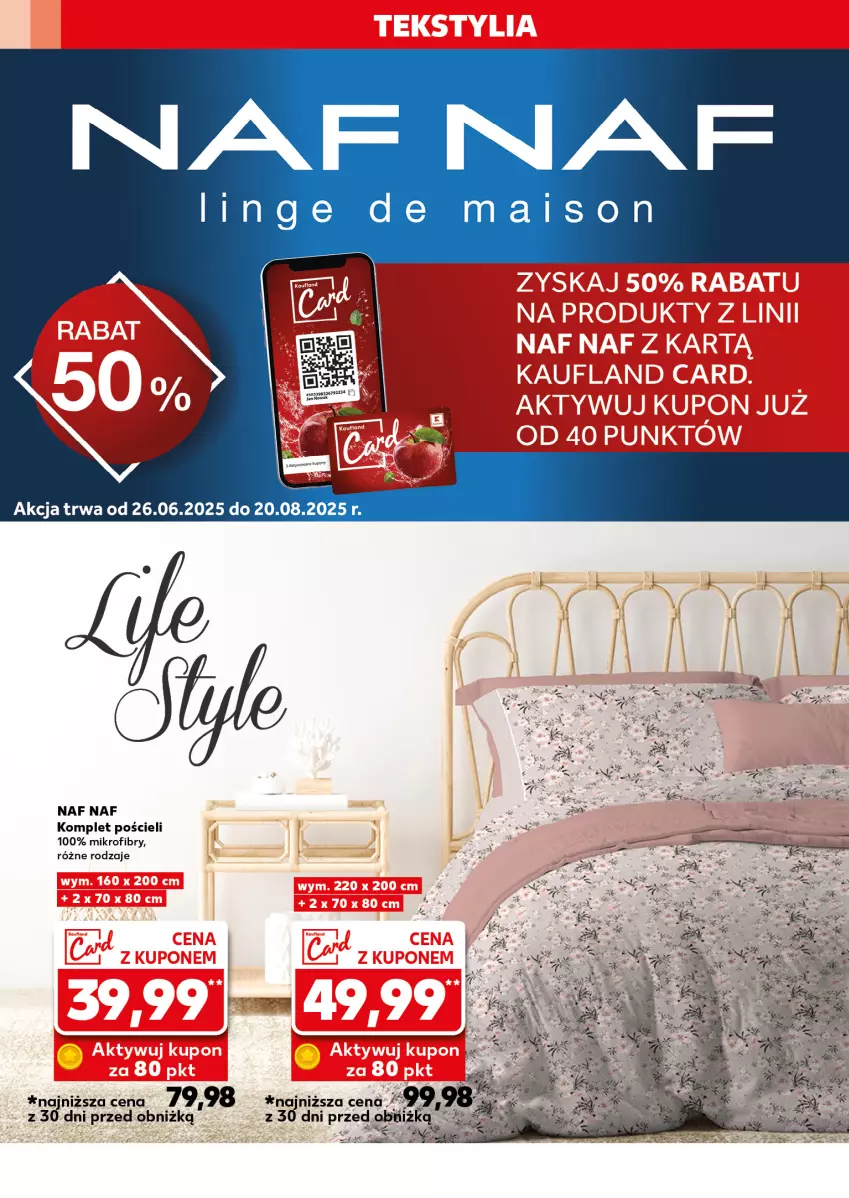 Gazetka promocyjna Kaufland - Kaufland - ważna 24.07 do 30.07.2025 - strona 16 - produkty: Komplet pościeli, Pościel