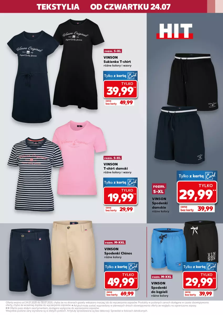 Gazetka promocyjna Kaufland - Kaufland - ważna 24.07 do 30.07.2025 - strona 9 - produkty: Sukienka, T-shirt