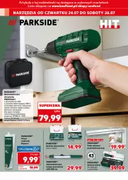 Gazetka promocyjna Kaufland - Kaufland - Gazetka - ważna od 30.07 do 30.07.2025 - strona 14 - produkty: Parkside, Top, Tarka, Wkręt, Wkrętarka, Lampa, Akumulator